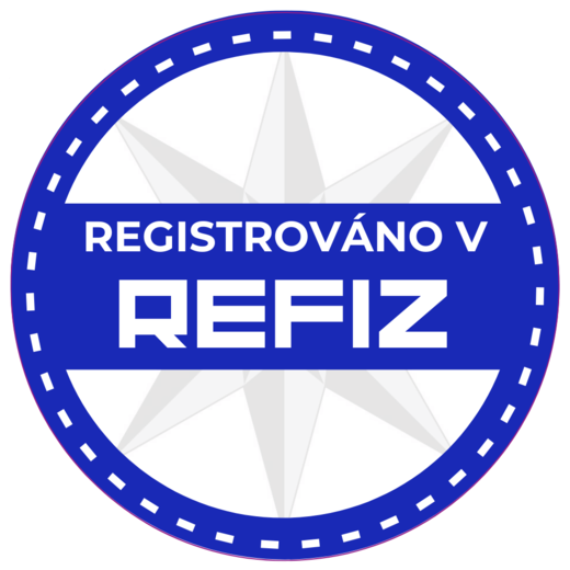 Samolepka REFIZ kulatá 3,5cm UNI