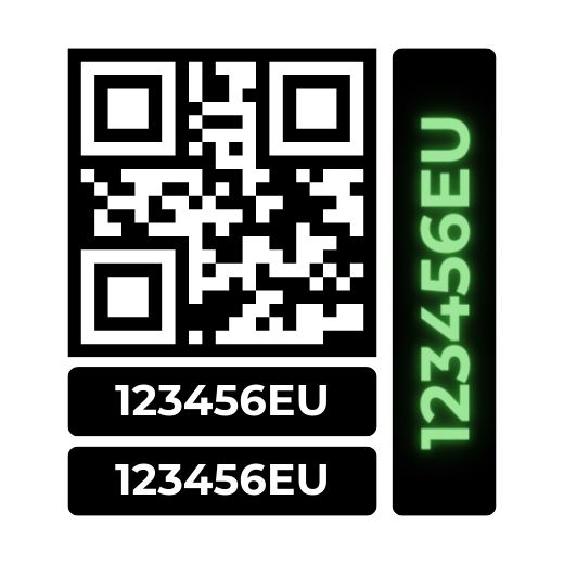UV QR KÓD a Ghost ID